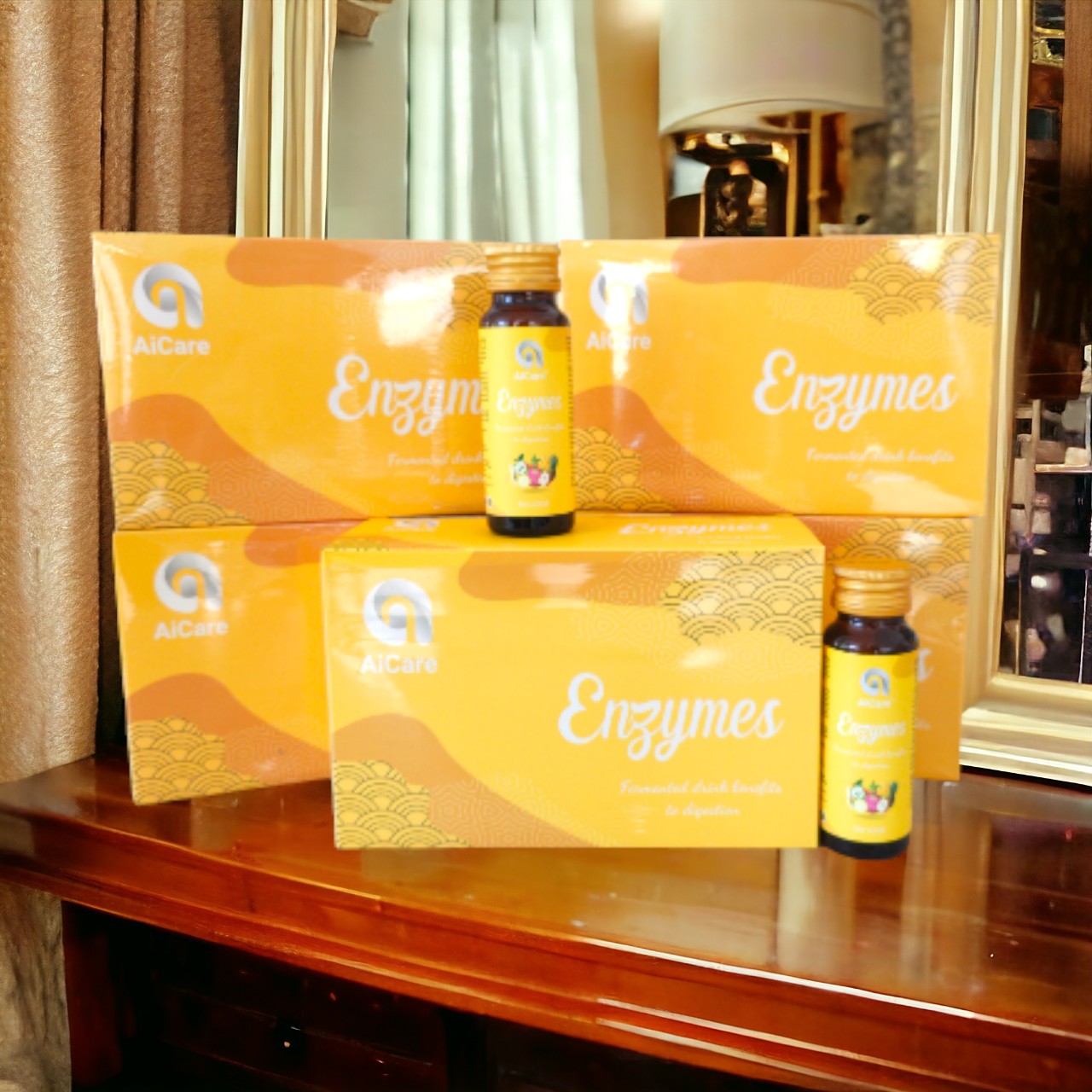 Enzymes AiCare – Hộp 10 chai x 60ml